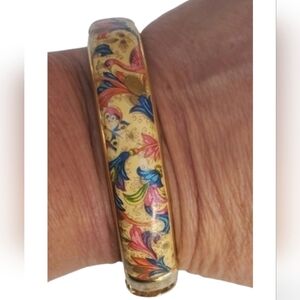 Vintage  Florentine Decoupage‎ bracelet